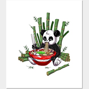 Panda Ramen Posters and Art